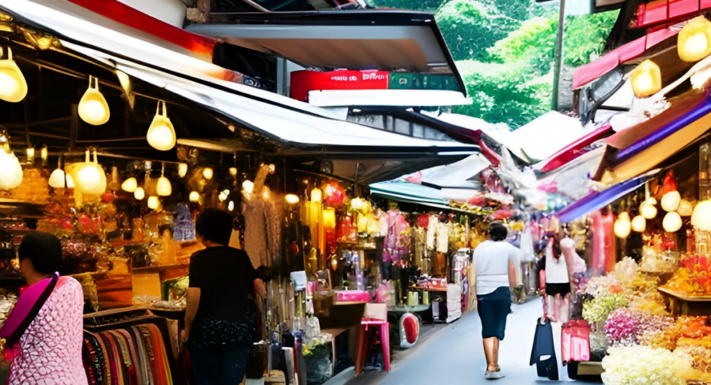 Shop at Chatuchak Weekend Market in Thailand