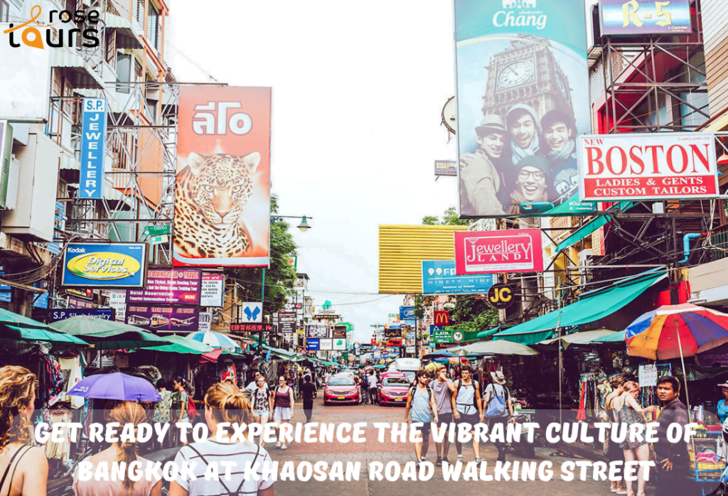 Get Ready to Experience the Vibrant Culture of Bangkok at Khaosan Road Walking Street