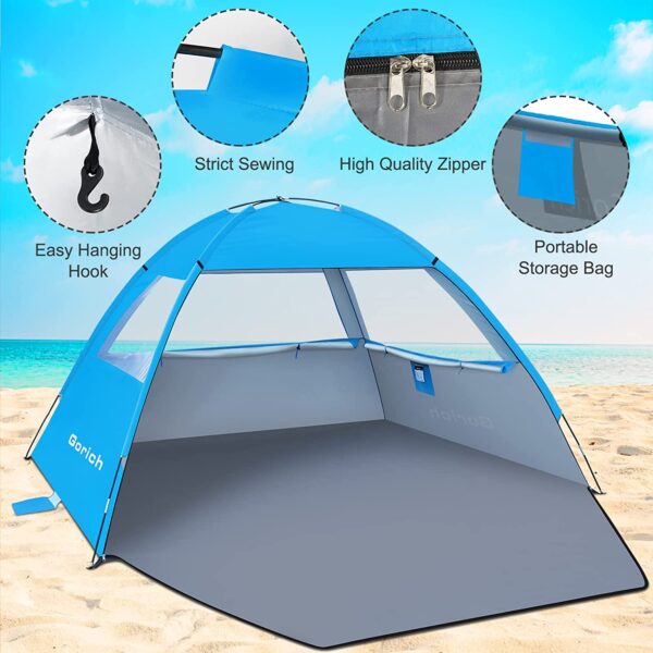 Gorich Beach Tent Sun Smart Shade Solution4