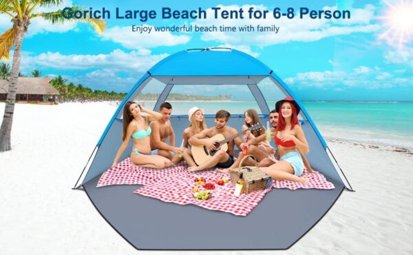 Gorich Beach Tent Sun Smart Shade Solution6