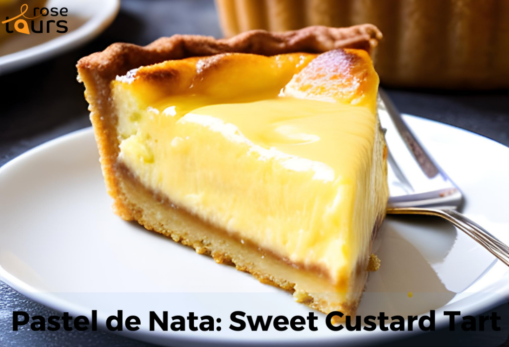 Pastel de Nata Sweet Custard Tart