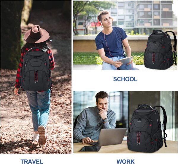 VANKEAN 17.3 Travel Laptop Backpack The Ultimate Companion for Work and Travel5