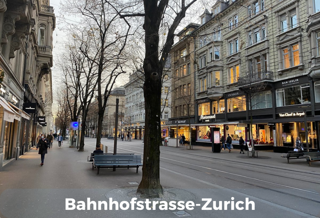 Bahnhofstrasse Zurich