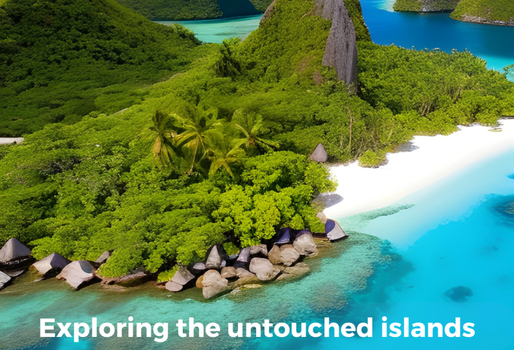 Exploring the untouched islands